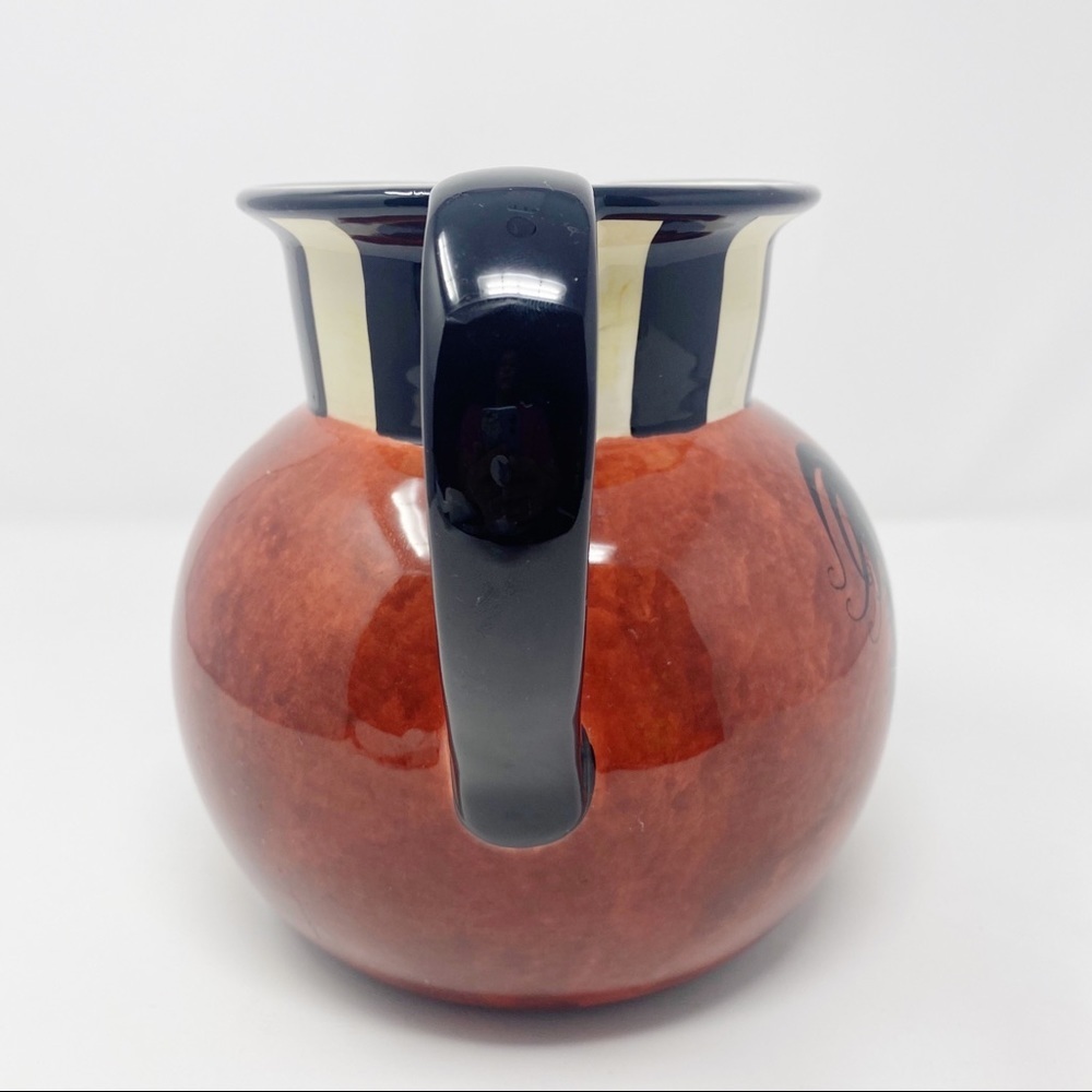 Certified International Rooster Chef Pitcher Vase - Picture 4 of 7